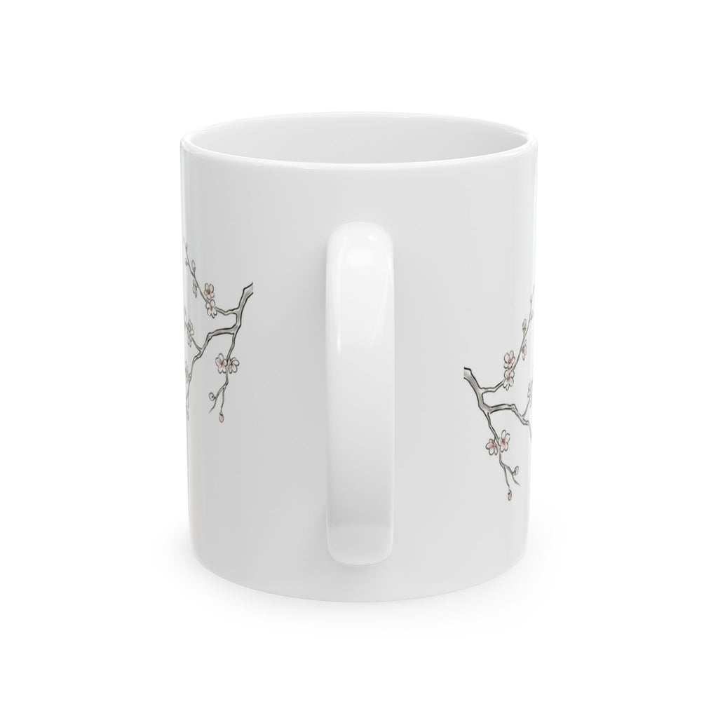 Zen Harmony Ceramic Mug — 'When your energy flows in harmony, your spirit finds peace' (11oz & 15oz)