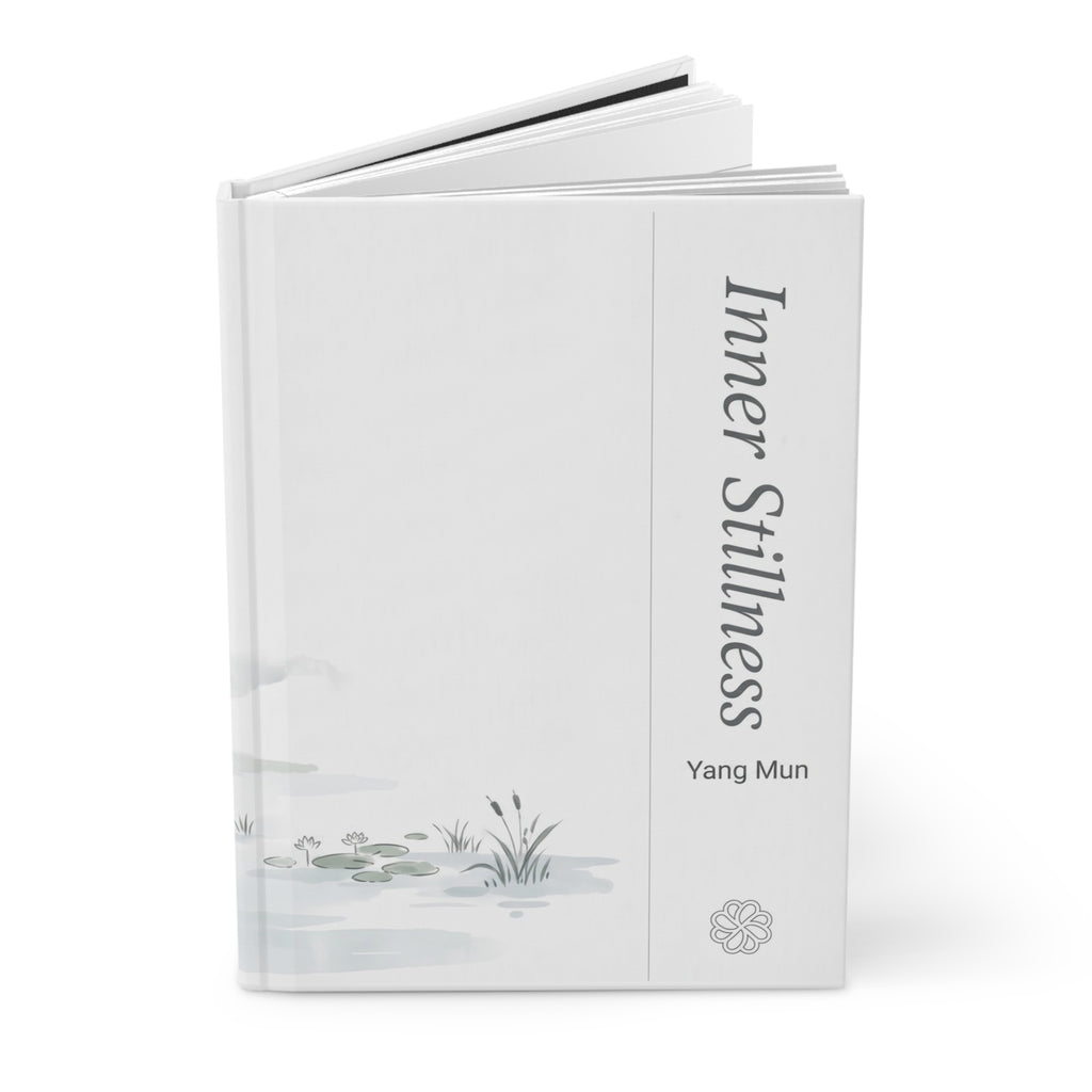 Hardcover Journal — Inner Stillness Zen Watercolor Notebook