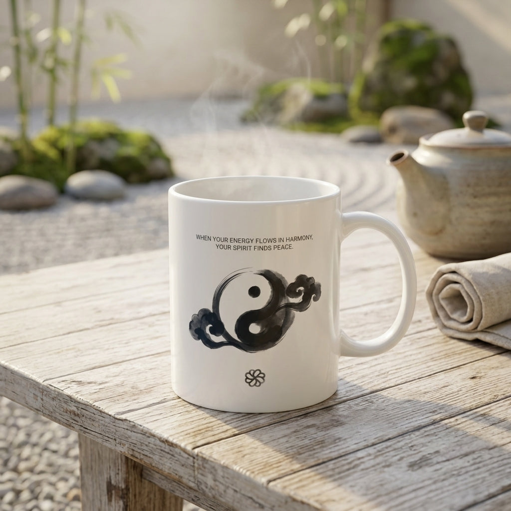 Yin Yang Ceramic Mug (11oz)