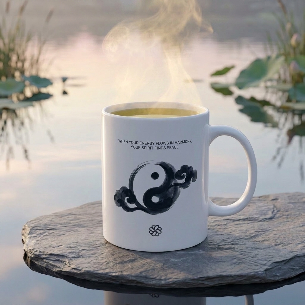 Yin Yang Ceramic Mug (11oz)