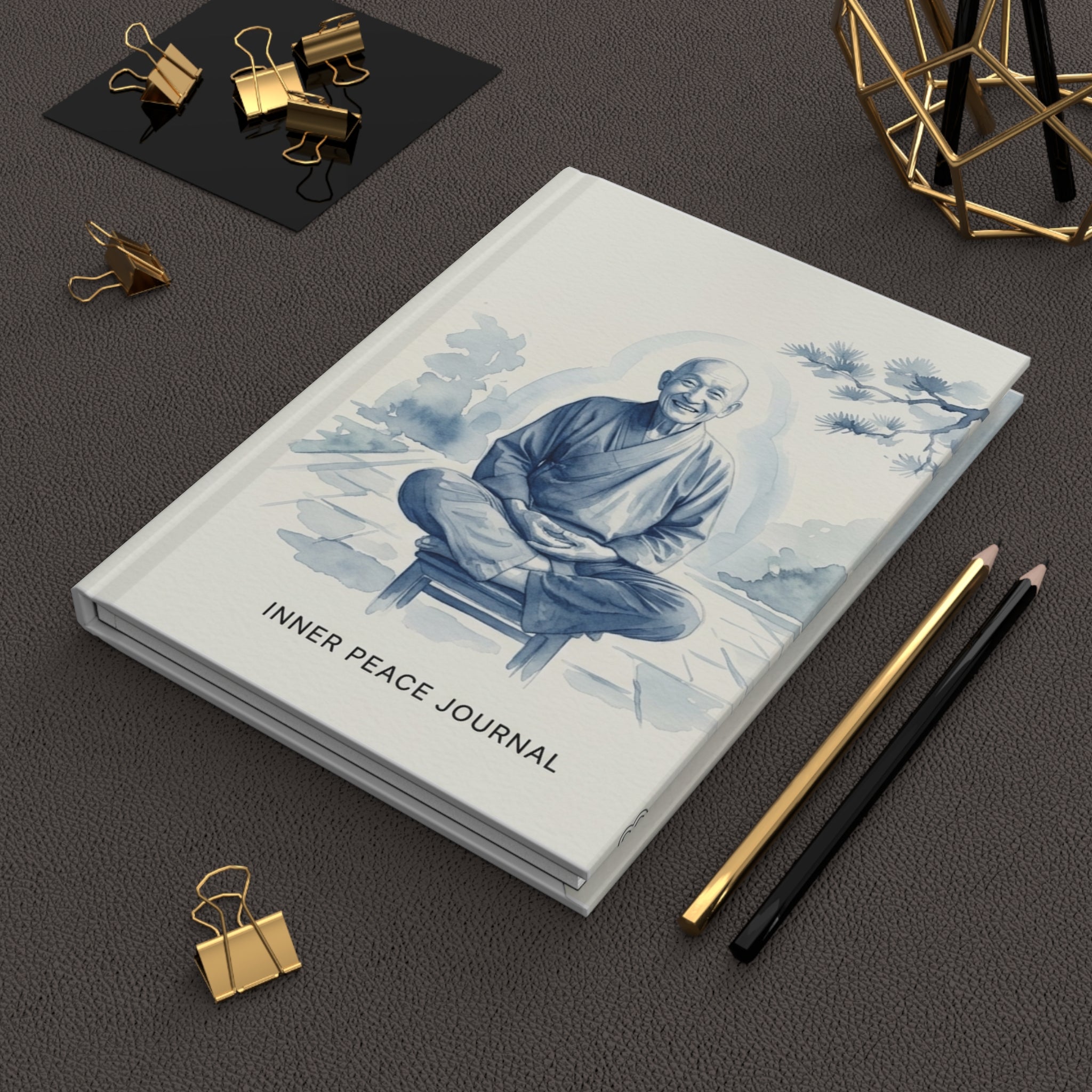 Inner Peace Journal — Hardcover Meditation Notebook
