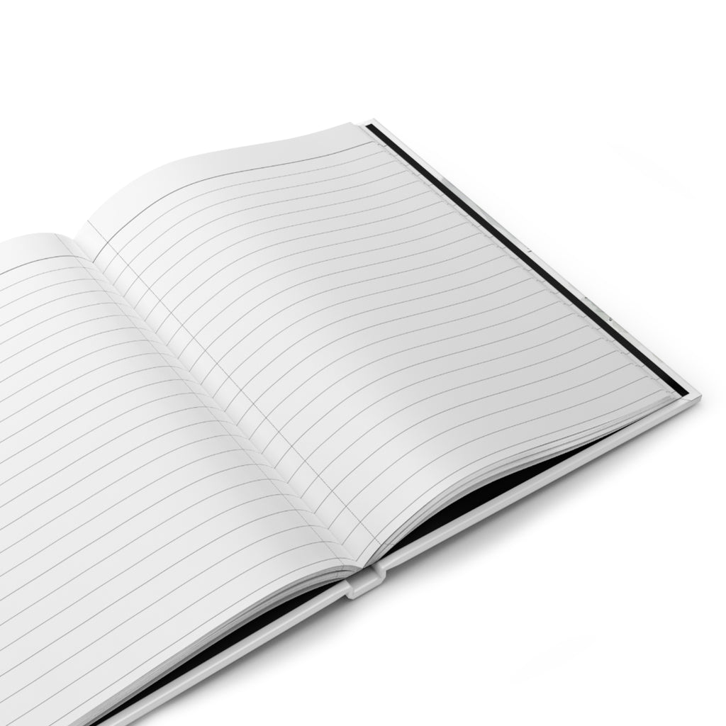Hardcover Journal — Inner Stillness Zen Watercolor Notebook