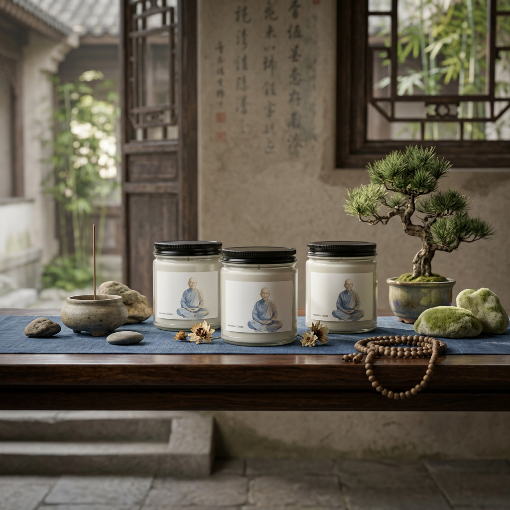 Zen Meditation Vanilla Bean Candle