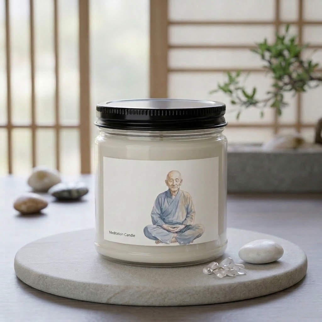 Zen Meditation Vanilla Bean Candle